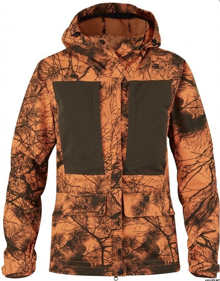Fjällräven Lappland Hybrid Jacket W Orange Camo