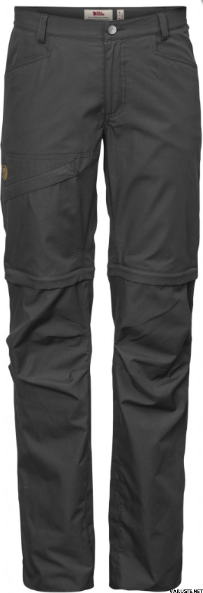 Fjällräven Daloa Shade Zip-Off Trousers W Dark Grey (030)