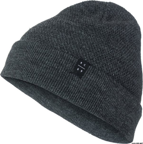 Rip Curl Entered Beanie Dark Grey Marle