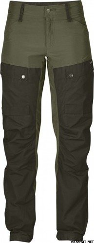 Fjällräven Keb Trousers Women Short Deep Forest-Laurel Green (662-625)