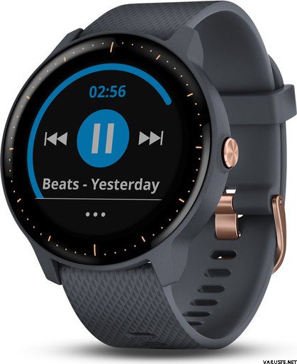 Garmin Vivoactive 3 Music Granite Blue/Rose Gold