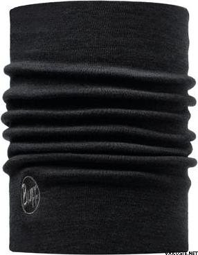 Buff Heavyweight Merino Wool Solid Black