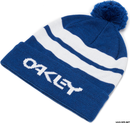 Oakley B1B Beanie (Striped) Dark Blue
