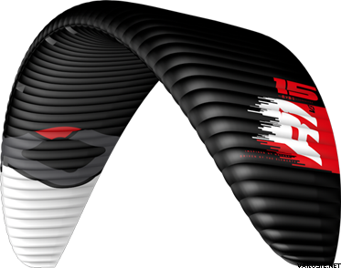 Ozone R1 V3 Kite Only 19.0m² Black