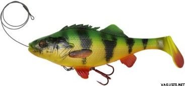 Savage Gear 4D Perch Shad Slow Sink 02 - FireTiger