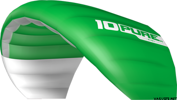 Ozone Pure V1 Snowkite Complete 10m² Green