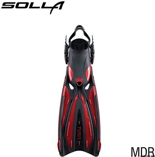 Tusa Solla Metallic Dark Red