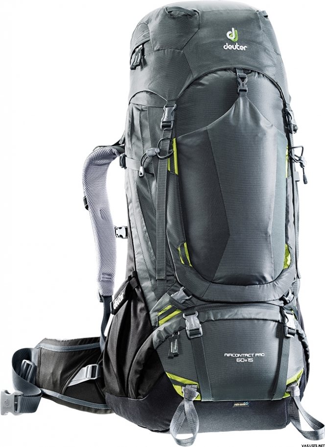 Deuter Aircontact PRO 60+15 Graphite-Black