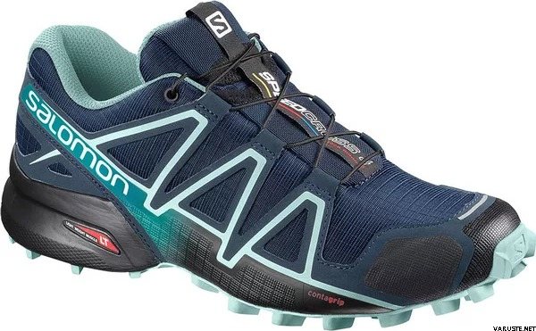 Salomon SpeedCross 4 Wide Women Poseidon / Eggshell