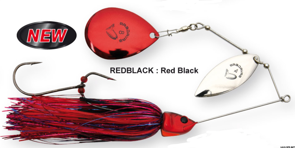 Savage Gear Da'Bush Spinnerbait Red / Black