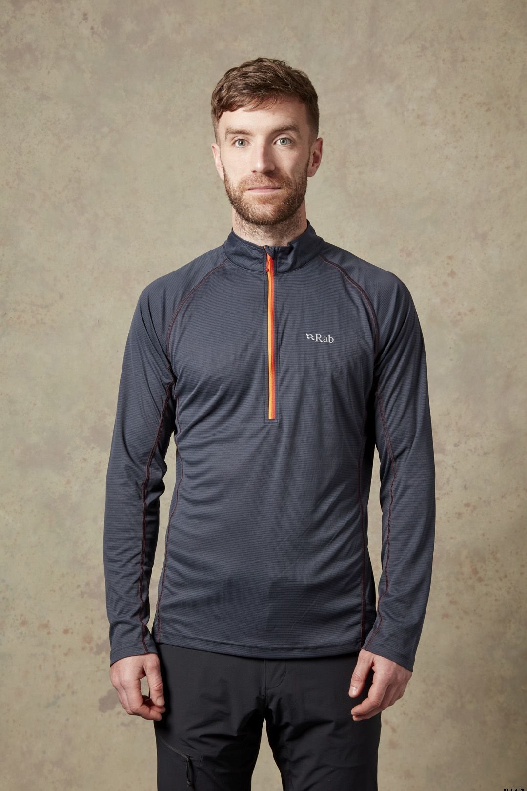 Rab Pulse LS Zip Ebony