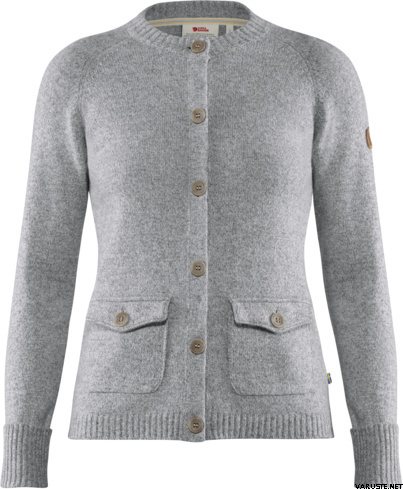Fjällräven Greenland Re-Wool Cardigan W Grey (020)