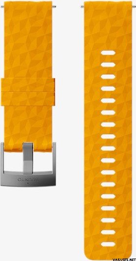 Suunto 24 mm Explore 1 -silikoniranneke Amber Gray