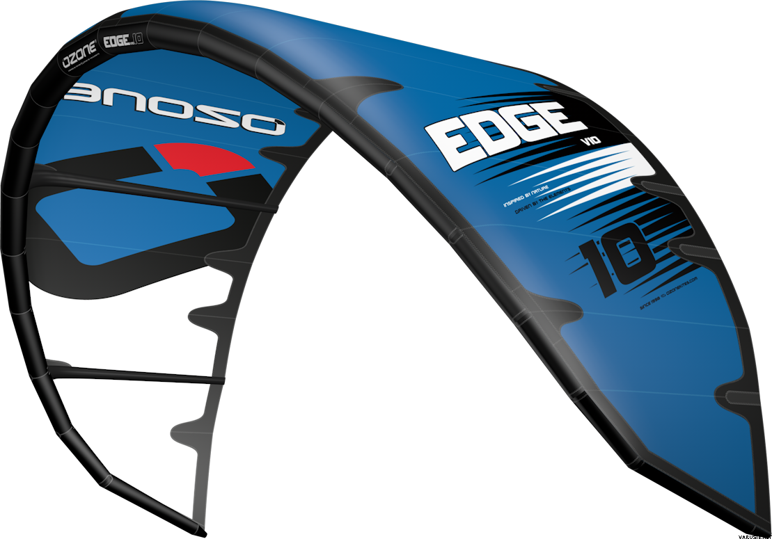 Ozone Edge V10 Kite Only 13m² Marine Blue