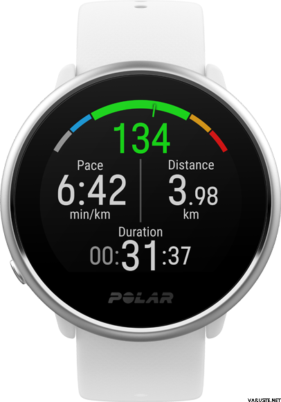 Polar Ignite Black/Silver Weiß/Silber