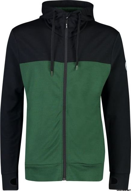 Mons Royale Covert Mid-Hit Hoody M Pine/Black