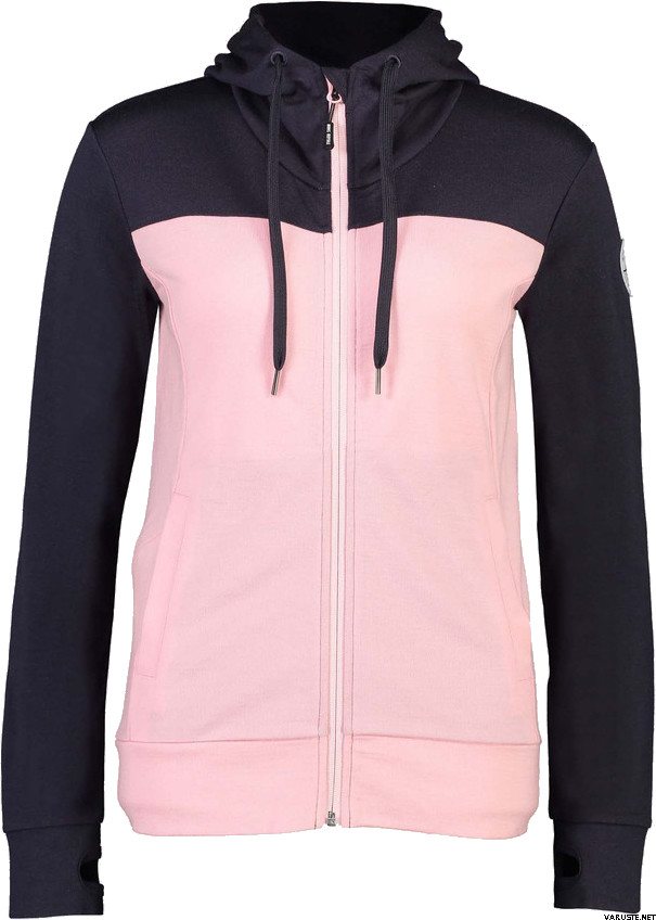 Mons Royale Covert Mid-Hit Hoody W Rosewater / 9 Iron