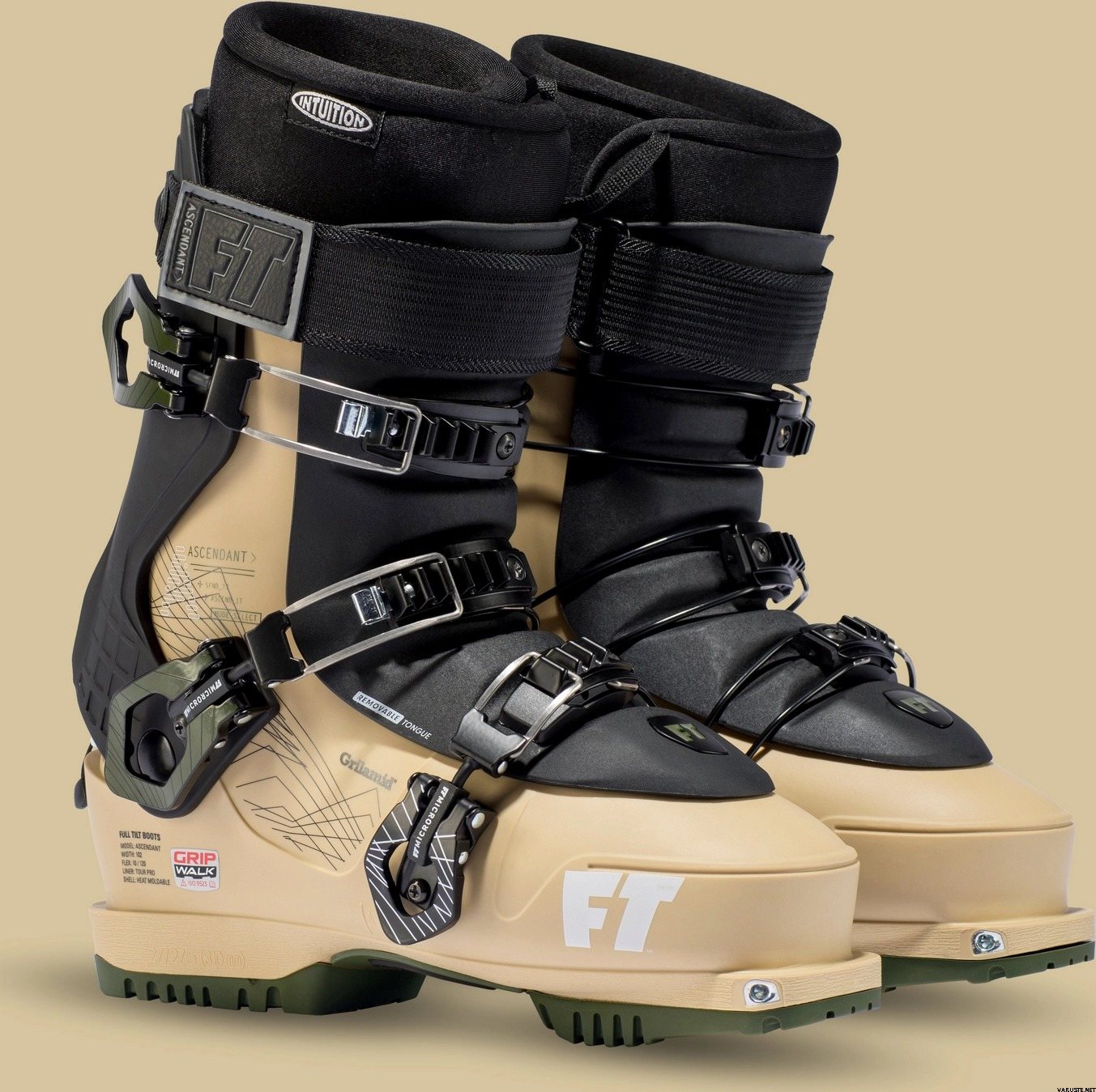 Full Tilt Ascendant Boot Black / Light Brown