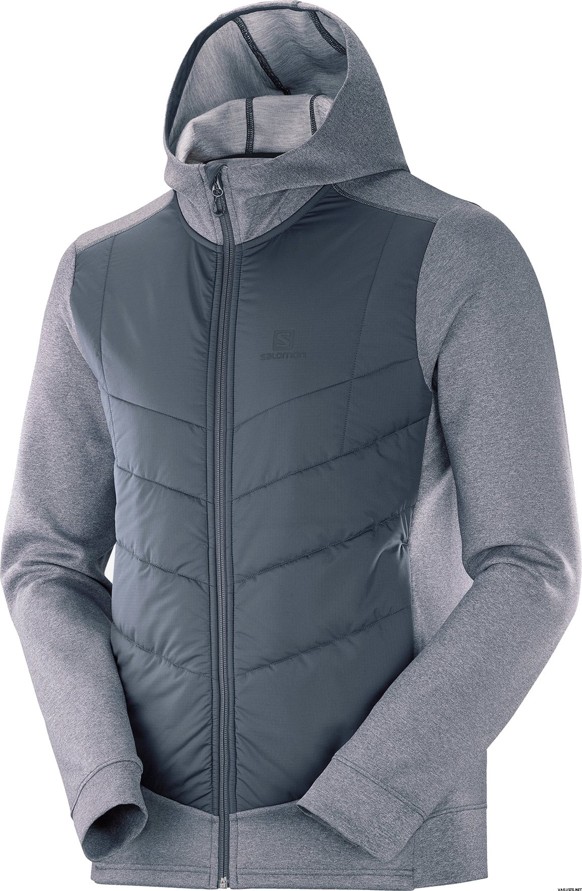 Salomon Pulse Hybrid Hoodie M Ebony