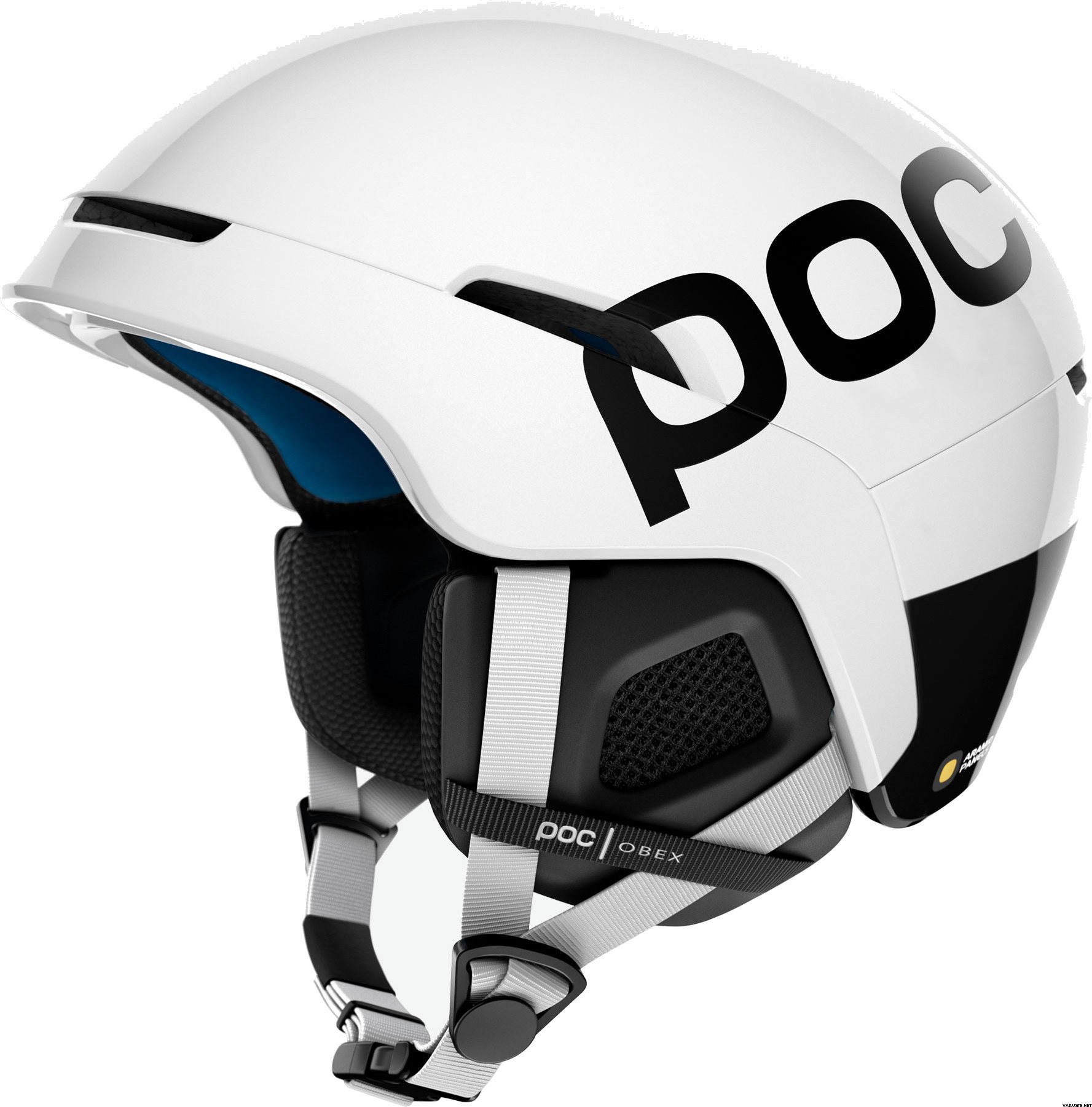 POC Obex BC Spin Hydrogen White / Fluorescent Orange