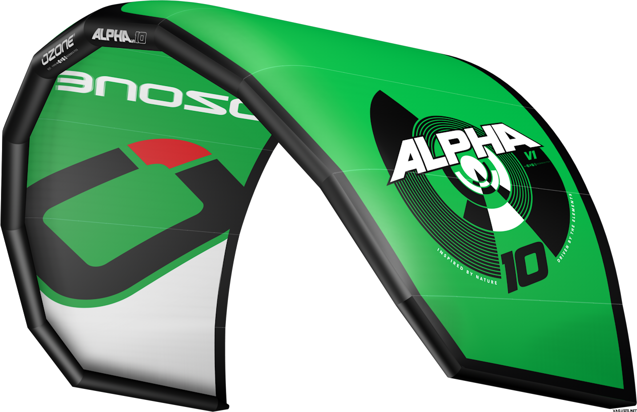 Ozone Alpha V1 Kite Only 12 m² Green
