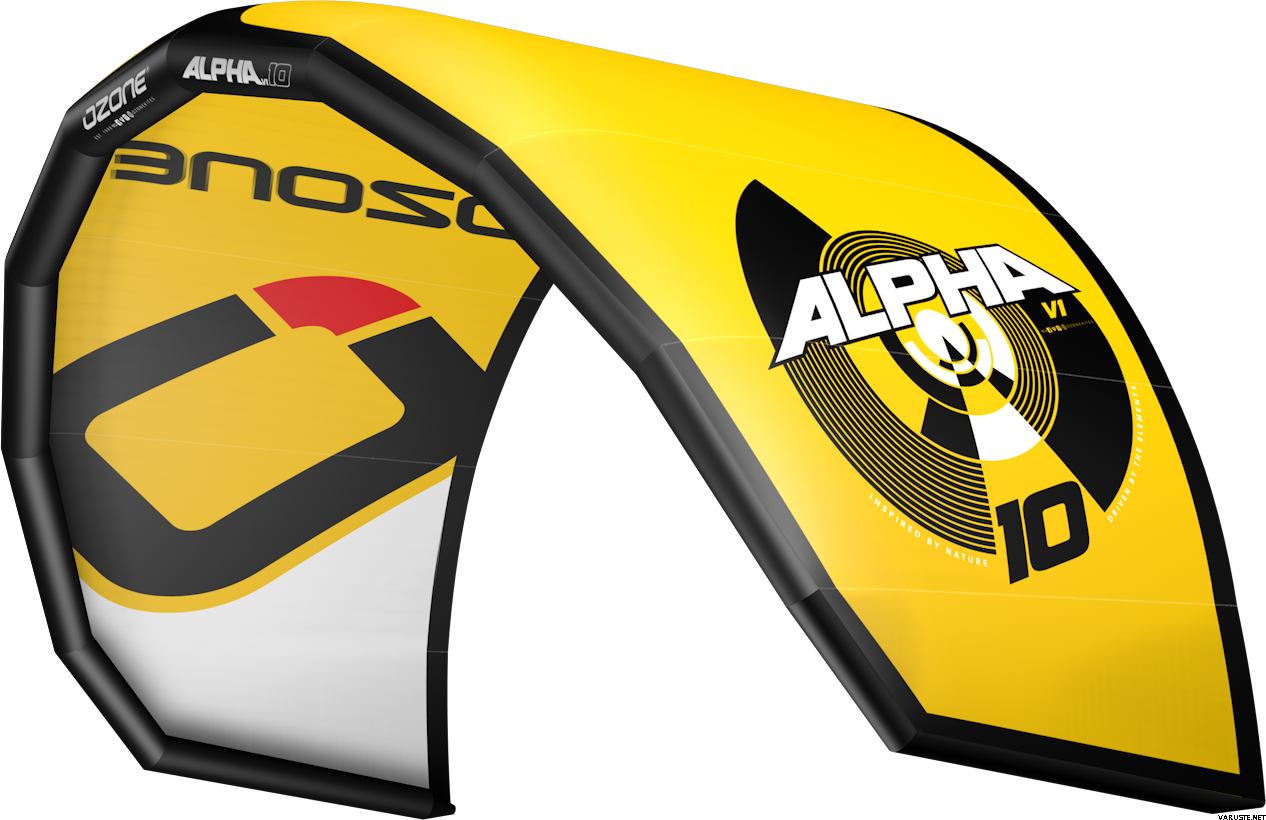 Ozone Alpha V1 Kite Only 12 m² Yellow