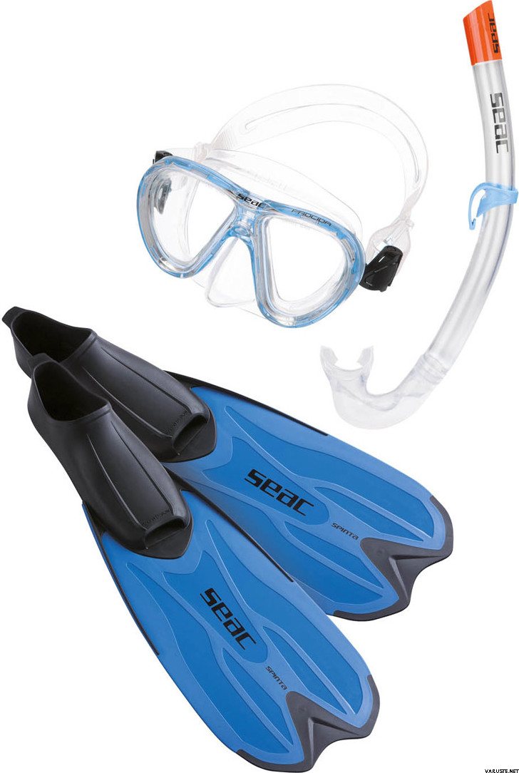 Seacsub Set Spinta Jr Blue