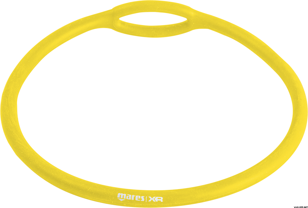 Mares Necklace for Backup Regulator Yellow