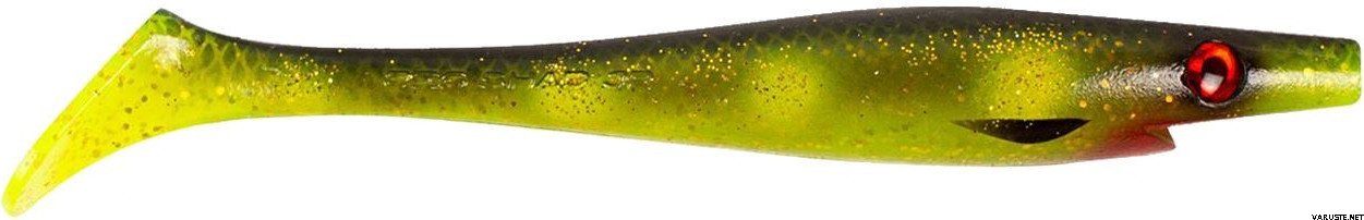 Strike Pro Pig Shad 23cm Hot Spotted Bullhead