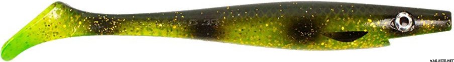 Strike Pro Pig Shad 23cm Olive Spotted Bullhead
