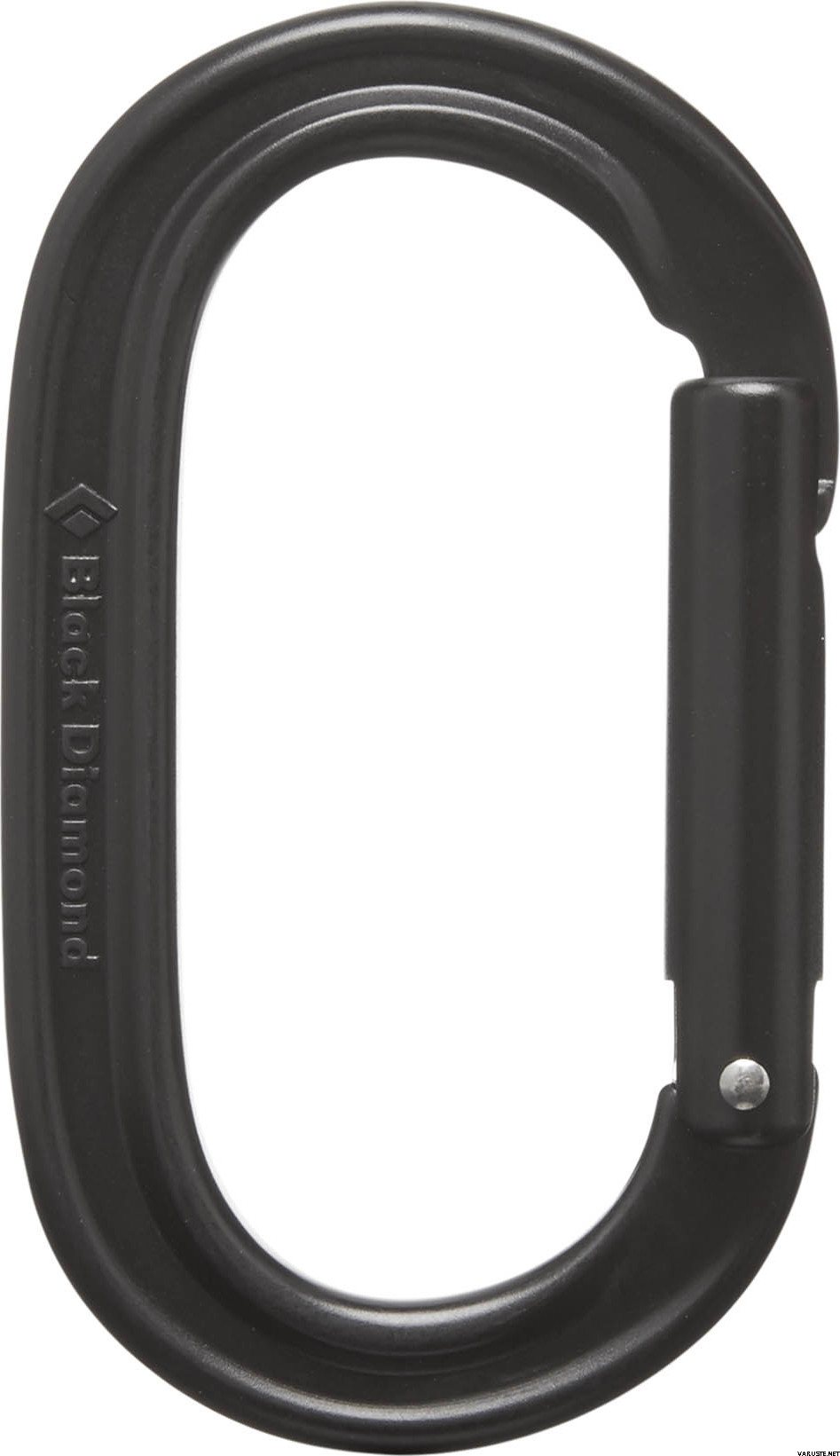 Black Diamond Oval Keylock Carabiner Black