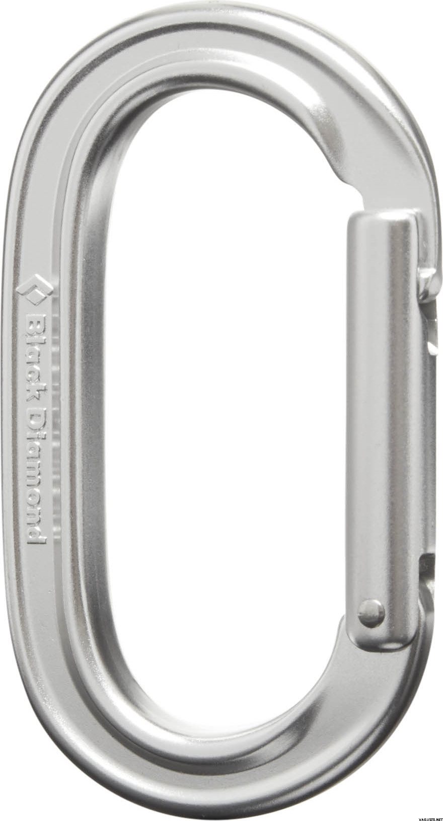 Black Diamond Oval Keylock Carabiner Polished