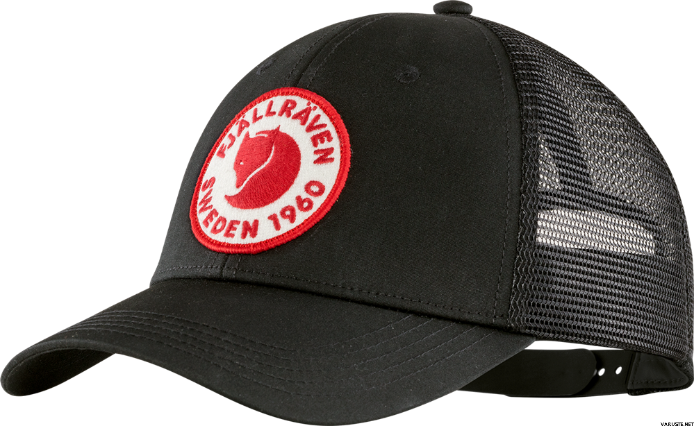 Fjällräven 1960 Logo Långtradarkeps Black (550)