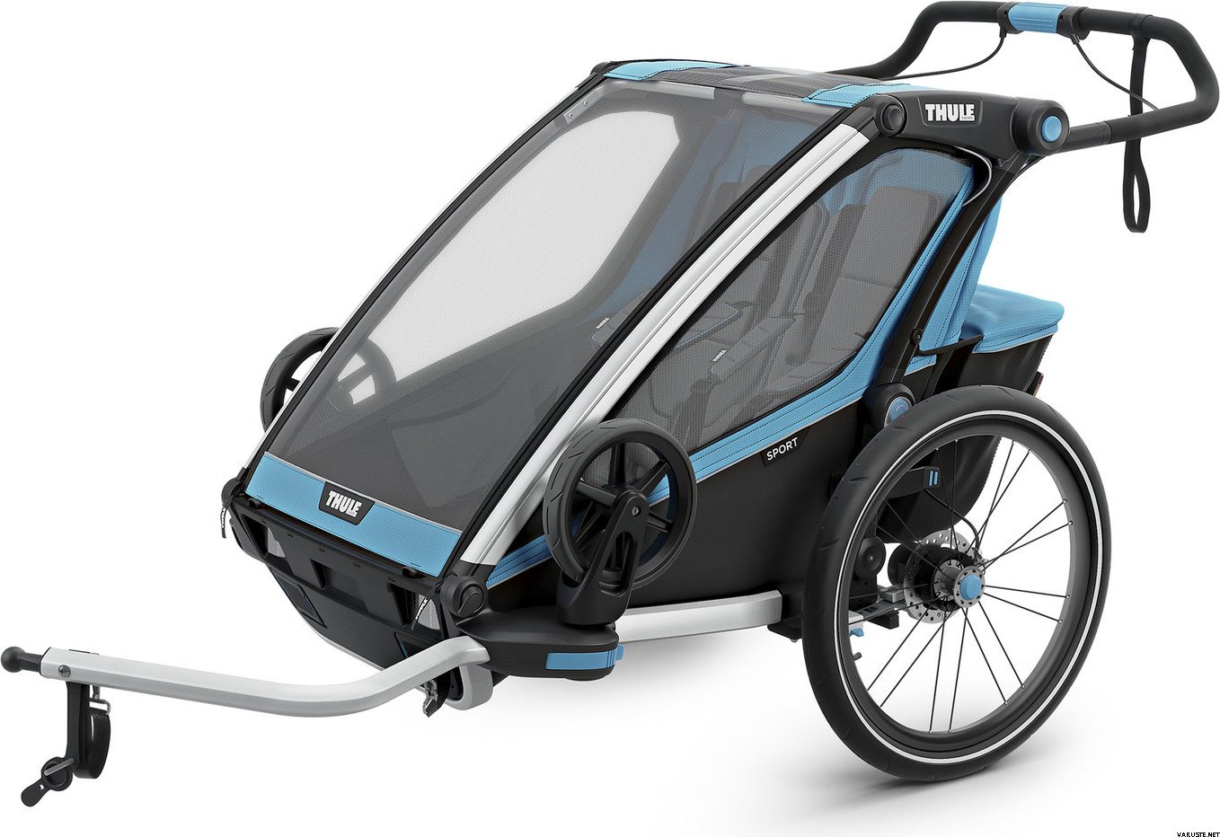 Thule Sport2 (sis. pyöräily- ja kävelypaketin) Thule Blue/Black