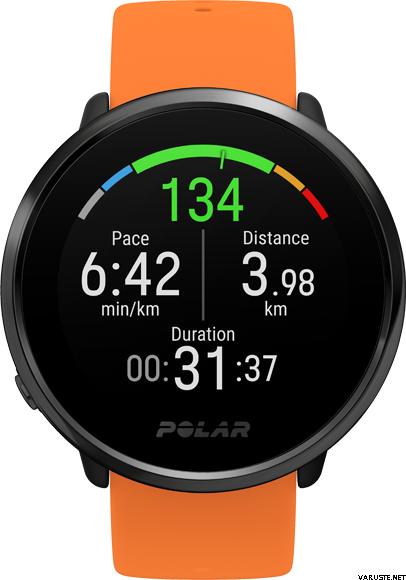 Polar Ignite Black/Silver Orange/Black