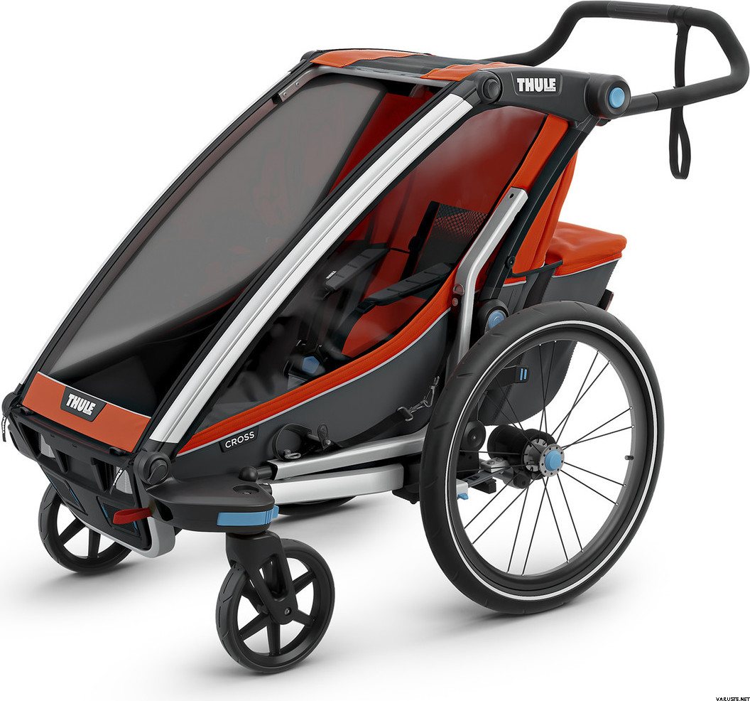 Thule Chariot Cross1 Roarange/Dark Shadow