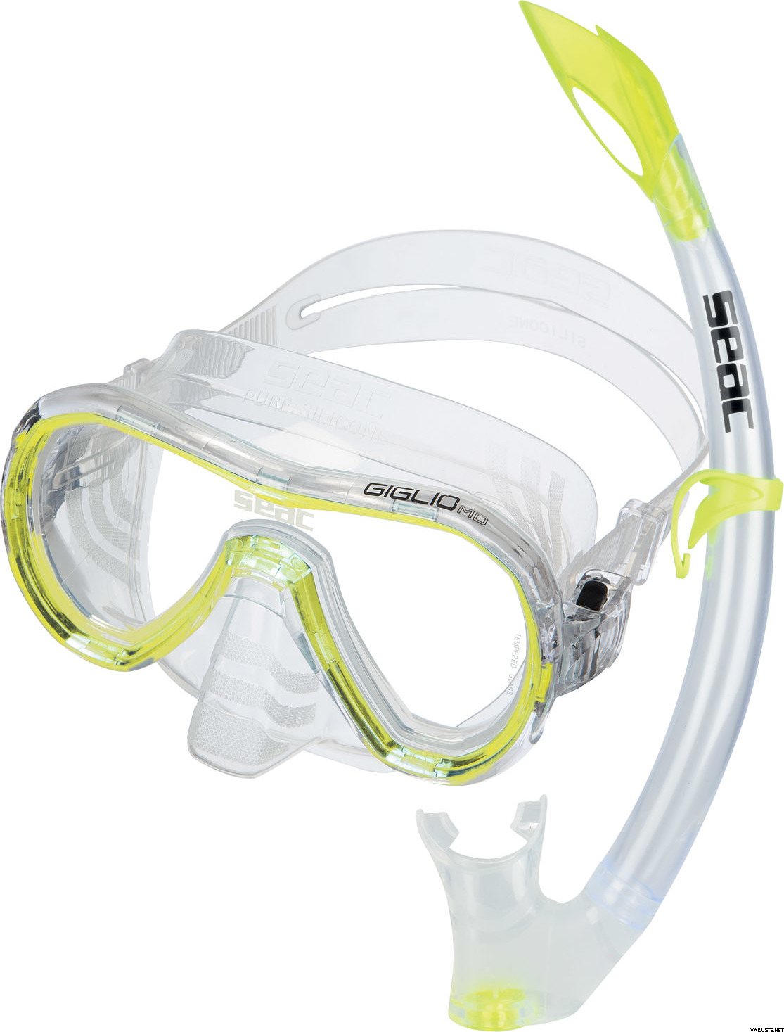 Seacsub Set Giglio MD Valve Yellow
