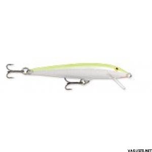 Rapala CountDown 7cm CD-7 Silver Fluorescent Chartreuse (SFC)