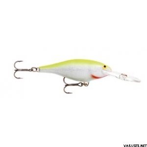 Rapala Shad Rap Deep Runner 5cm SR-5 Silver Fluorescent Chartreuse (SFC)