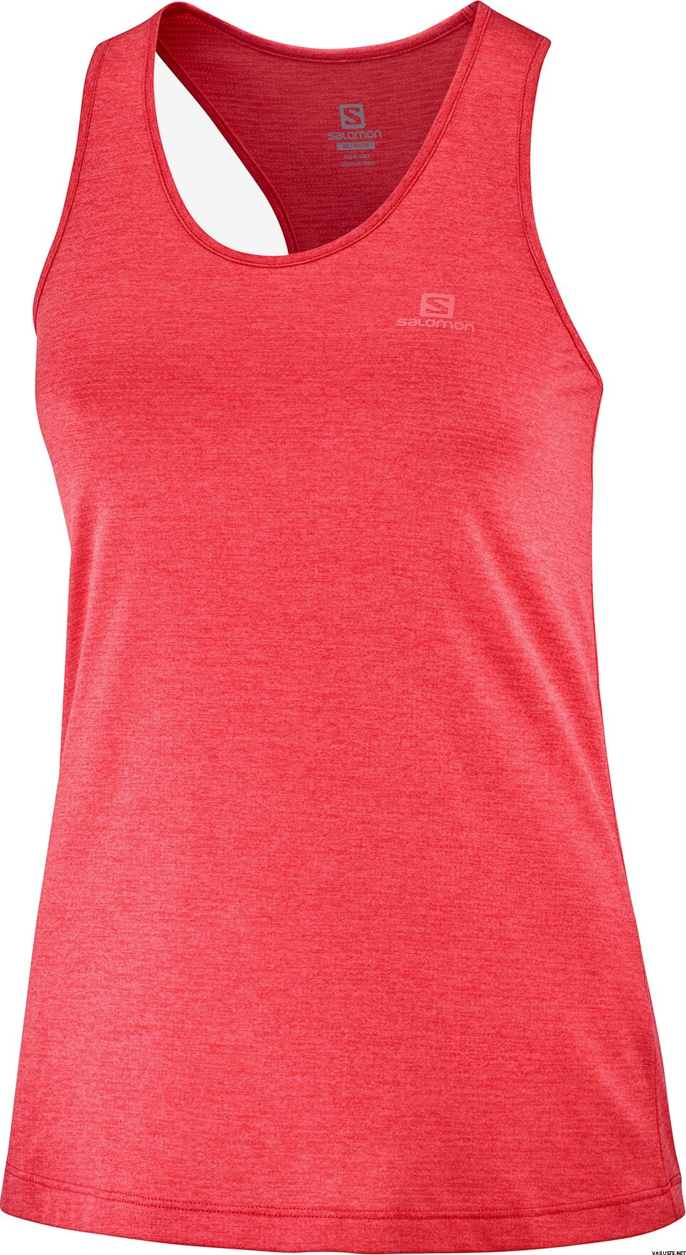 Salomon Agile Tank Women Cayenne/Heather