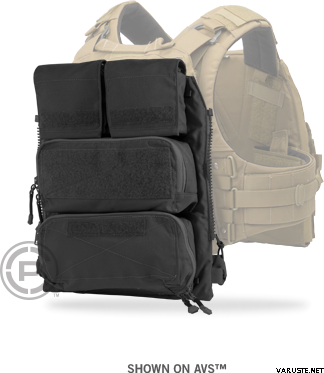 Crye Precision POUCH ZIP-ON PANEL 2.0 Black