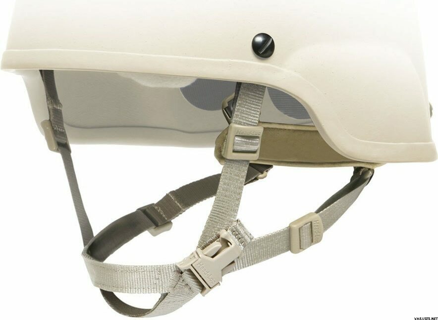 Ops-Core ACH, TBH, Head-Loc 4-Point Chinstrap - H-Nape (repositionable), Right-Eye Dominant, includes 15 mm Hardware Kit Urban Tan