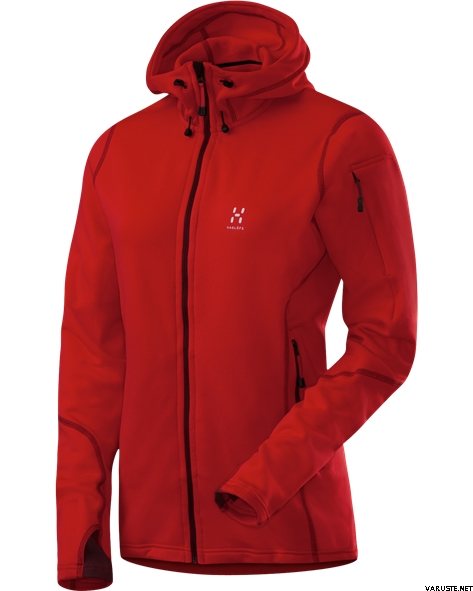 Haglöfs Bungy Q Zip Hood Crimson