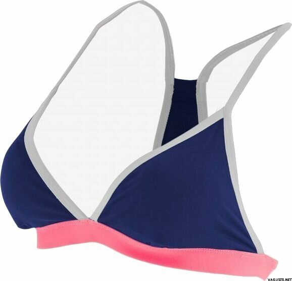 Orca Enduro Bikini Top Blue Depths/High Vis Pink