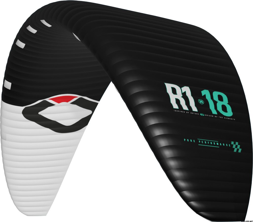 Ozone R1 V4 Kite Only 10m² Black / White