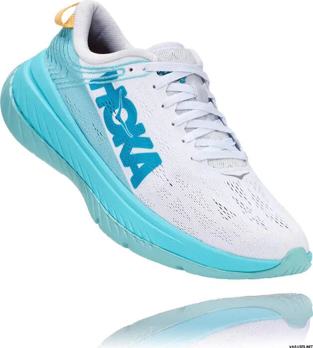 Hoka Carbon X Womens White / Angel Blue