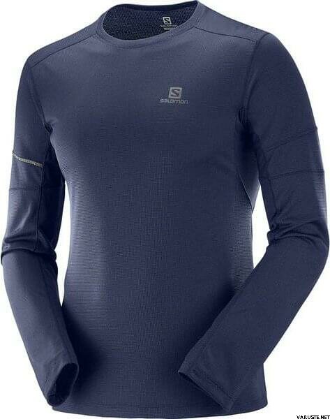 Salomon Agile LS Tee Mens Night Sky