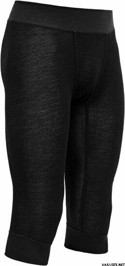 Devold Wool Mesh Man 3/4 Long Johns Caviar (black)