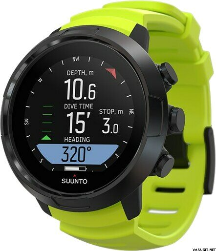 Suunto D5 + USB cable Black Lime