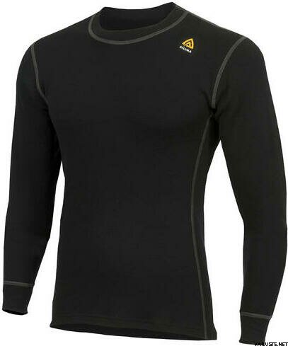 Aclima Warmwool Crew Neck Mens Jet Black